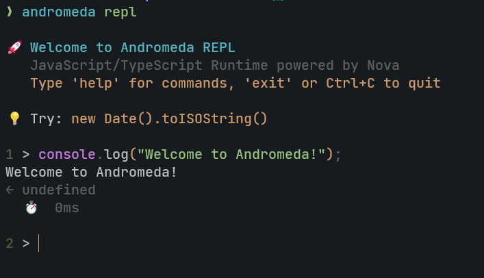Introducing Andromeda: A Rust-Powered JavaScript Runtime